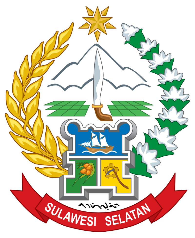 UMKM Sulsel, logo Provinsi Sulawesi Selatan